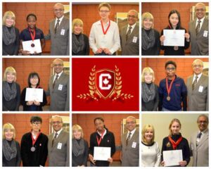 JMS students and their awards