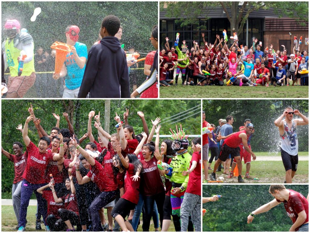 Water balloon fight